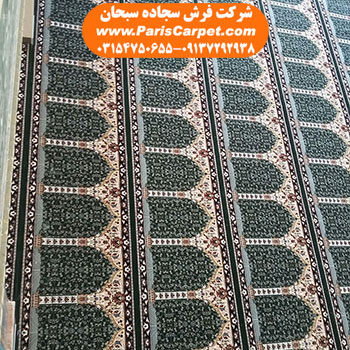 فرش مسجد ۷۰۰ شانه ای انتخابی ایده‌آل برای مساجد و نمازخانه‌ها